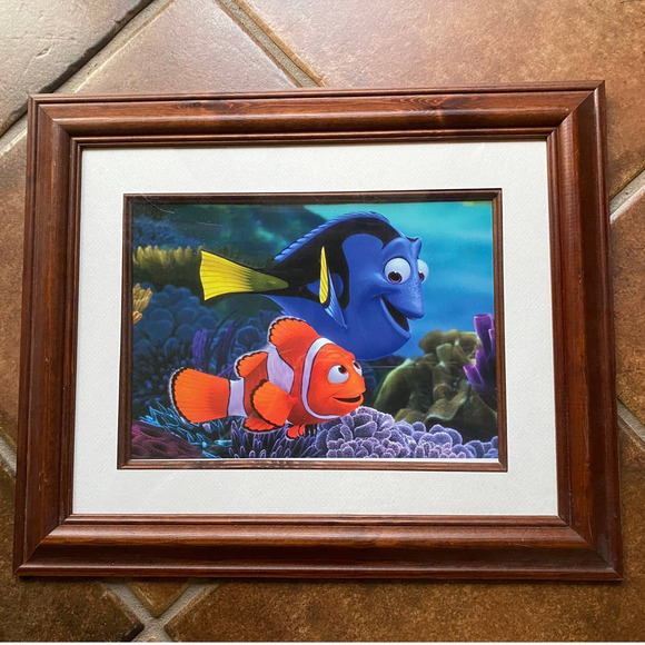 Disney Exclusive Litograph Custom Wood Frames - Picture 5 of 6